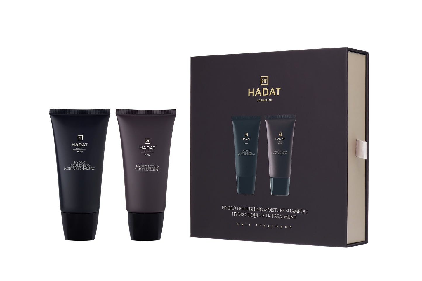 Hydro nourishing shampoo and silk treatment set