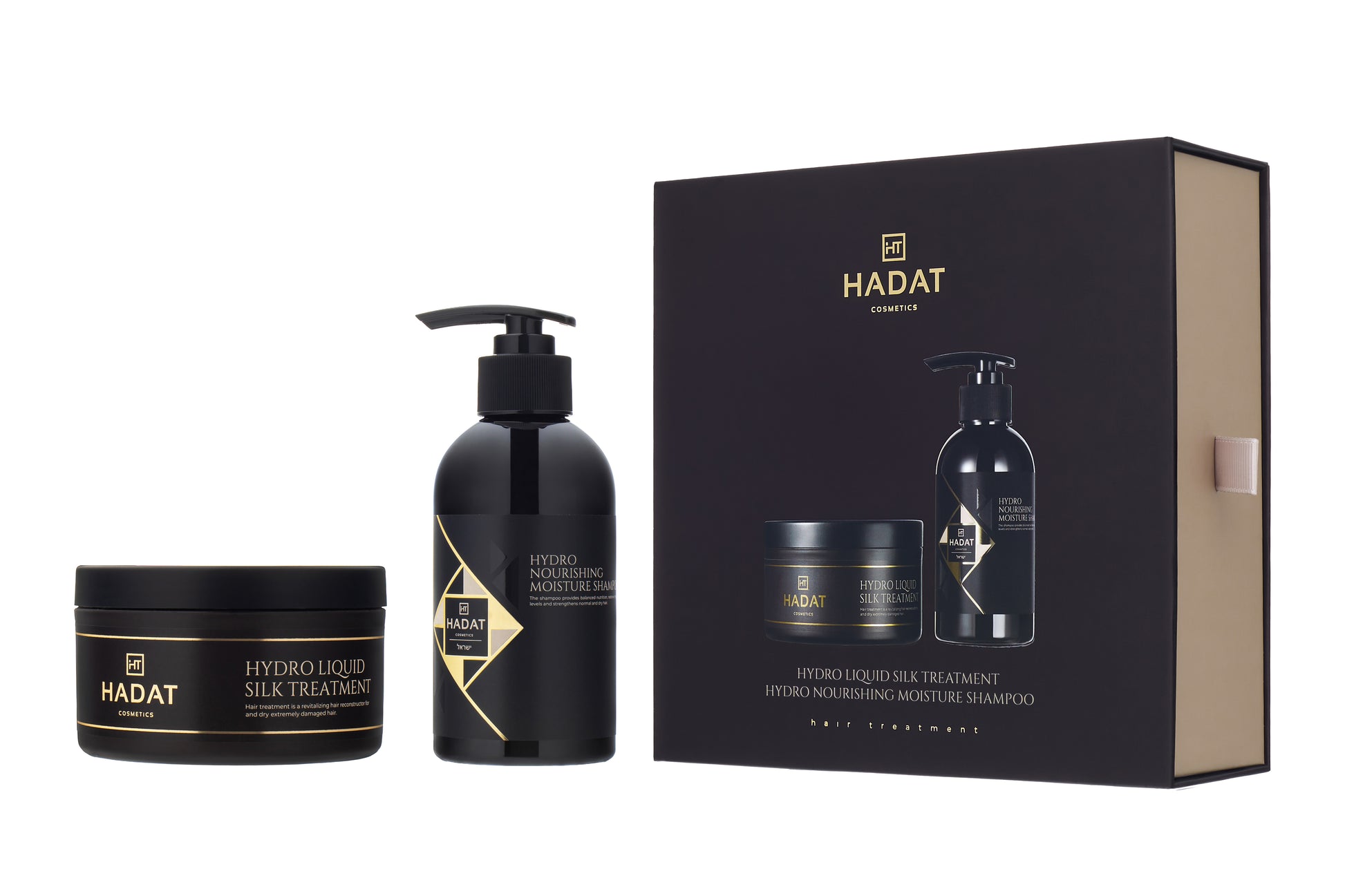 Hydro Liquid Silk Treatment & Moisture Shampoo Set